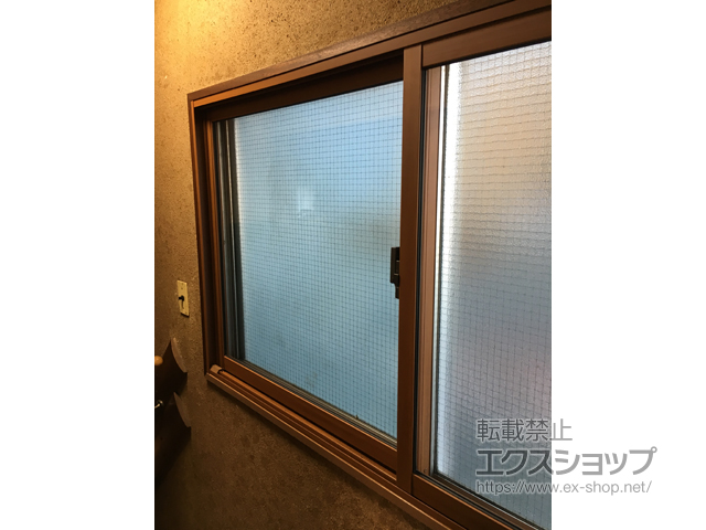 神奈川県川崎市のの二重窓（内窓） インプラス ダストバリア仕様 引違い窓 2枚建 施工例