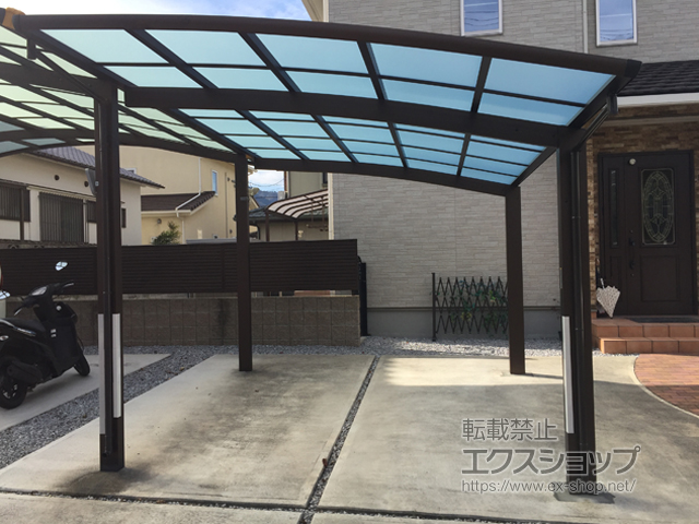 大分県大分市ののカーポート レイナポートグラン　積雪〜20cm対応 施工例