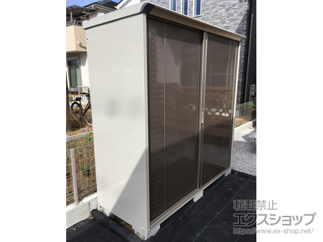 埼玉県坂戸市のの物置・屋外倉庫 グランプレステージジャンプ 1879×750×1900 GP-197A-F-CB 施工例