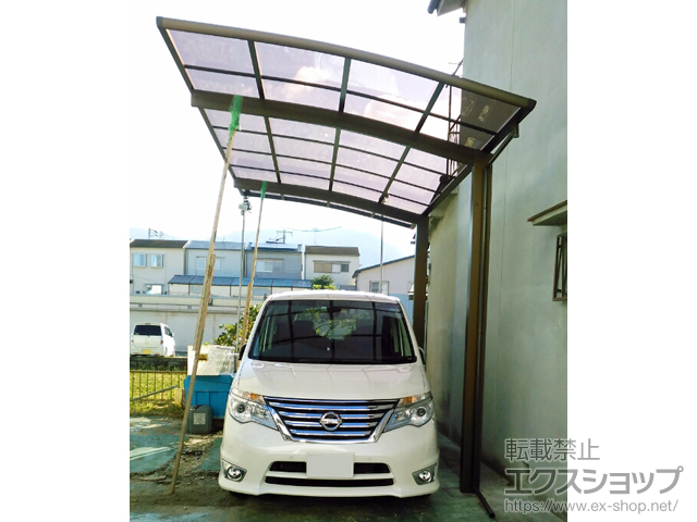 大阪府東大阪市ののカーポート レイナポートグラン　積雪〜20cm対応 施工例