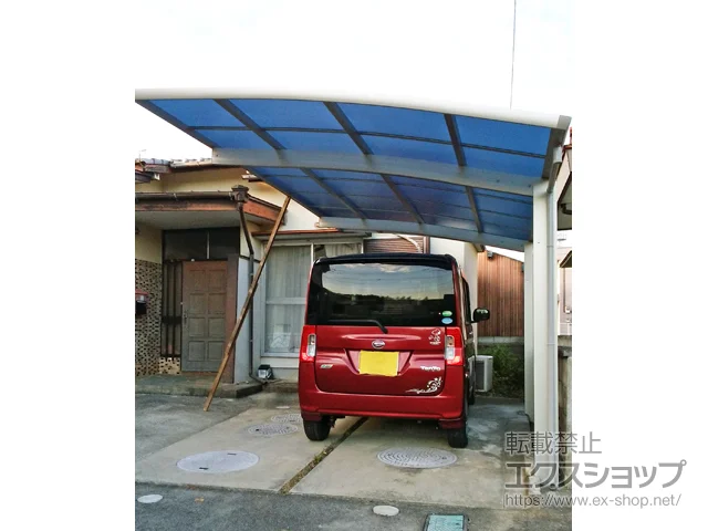 熊本県玉名市のYKKAPのカーポート レイナポートグラン　積雪～20cm対応 施工例