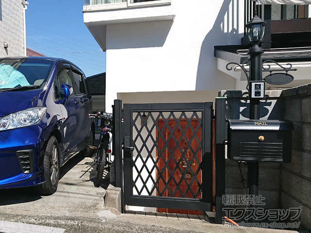 神奈川県横浜市のの機能門柱・ポスト 機能ポール エレニー 施工例