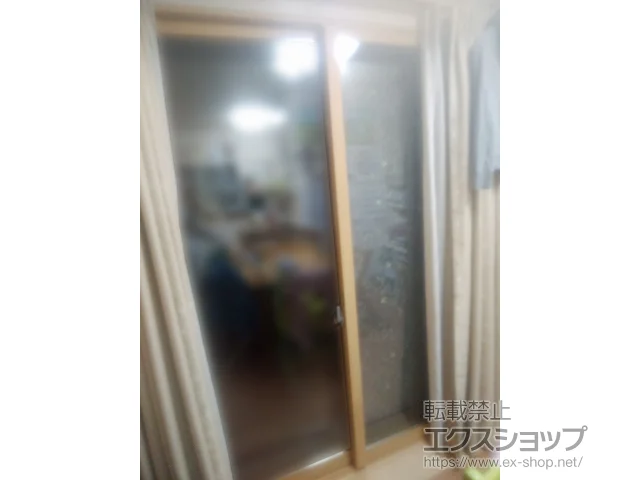 大阪府和泉市のLIXIL リクシル（トステム）の内窓（二重窓・二重サッシ） インプラス ダストバリア仕様 引違い窓 2枚建 施工例