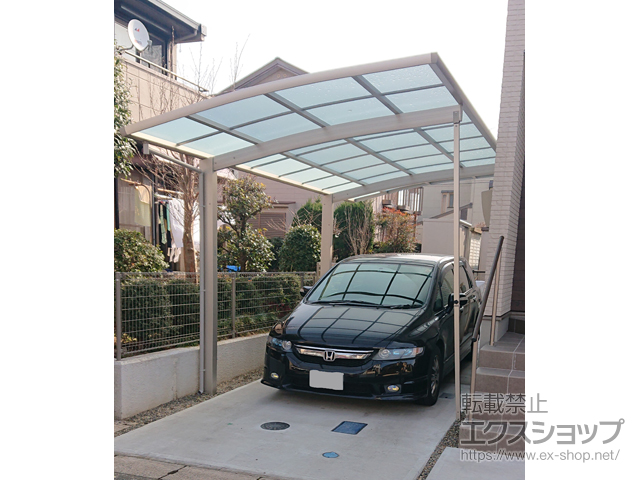 千葉県千葉市のの物置・屋外倉庫 エスモ 一般型 1797×900×1959 ESE-1809A-SS 施工例