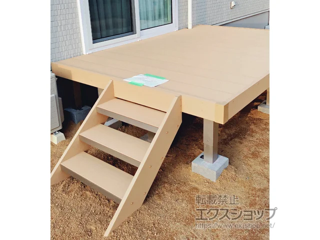 大分県大分市のYKKAPのウッドデッキ リウッドデッキ 200 施工例