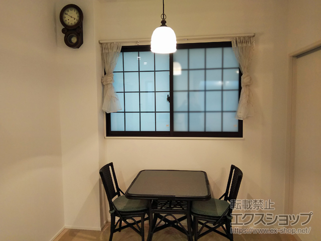 千葉県柏市のの二重窓（内窓） インプラス ダストバリア仕様 引違い窓 2枚建 施工例