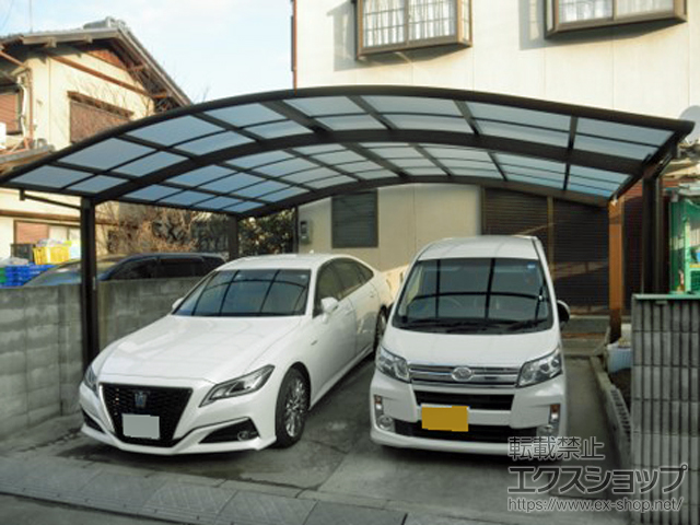 兵庫県高砂市ののカーポート レイナツインポートグラン　積雪〜20cm対応 施工例