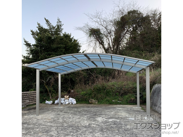 長崎県長崎市ののカーポート レイナツインポートグラン　積雪〜20cm対応 施工例