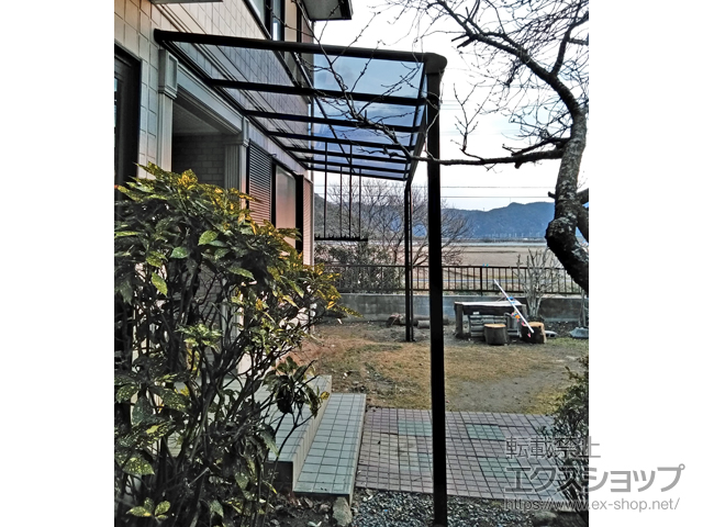 兵庫県赤穂市ののテラス屋根 ヴェクターテラス F型 テラスタイプ 単体 積雪〜20cm対応 施工例