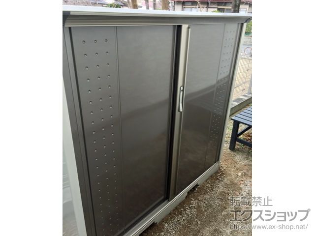 福岡県福岡市のの物置・屋外倉庫 グランプレステージジャンプ 1488×530×1400（GP-155C-F） GP-155C-F-CB 施工例