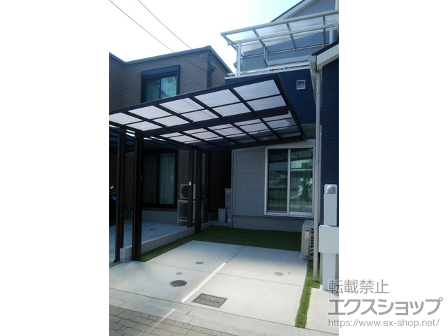 大阪府東大阪市ののカーポート エフルージュグラン　積雪〜20cm対応 施工例