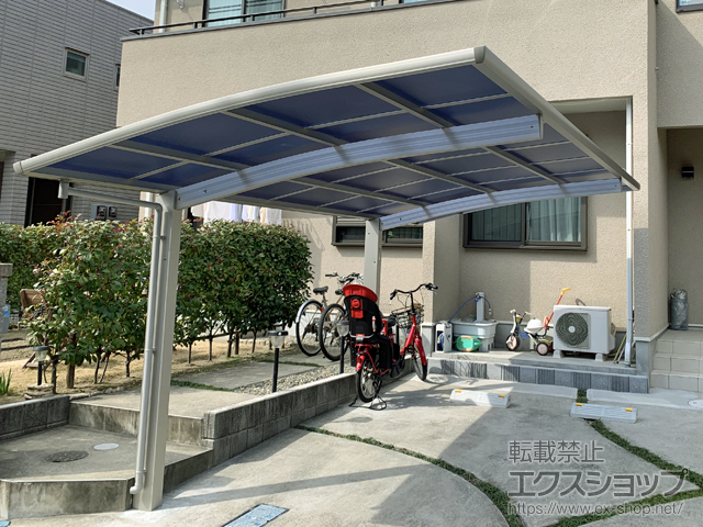 千葉県浦安市ののカーポート プレシオスポート 積雪〜20cm対応 施工例