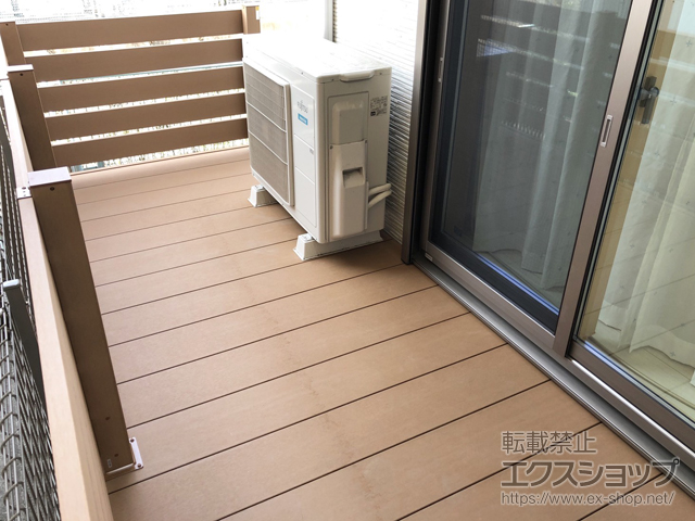 神奈川県横浜市ののウッドデッキ リウッドデッキ 200 施工例