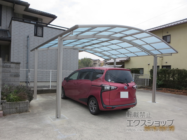 奈良県橿原市ののカーポート レイナツインポートグラン　積雪〜20cm対応 施工例