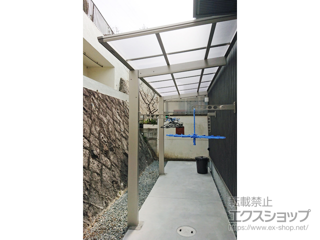 大阪府柏原市ののカーポート エフルージュグラン　積雪〜20cm対応 施工例