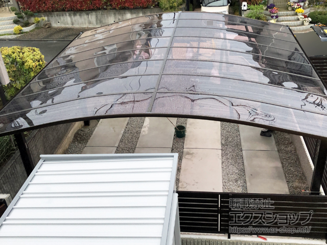 奈良県生駒市ののカーポート レイナツインポートグラン　積雪〜20cm対応 施工例