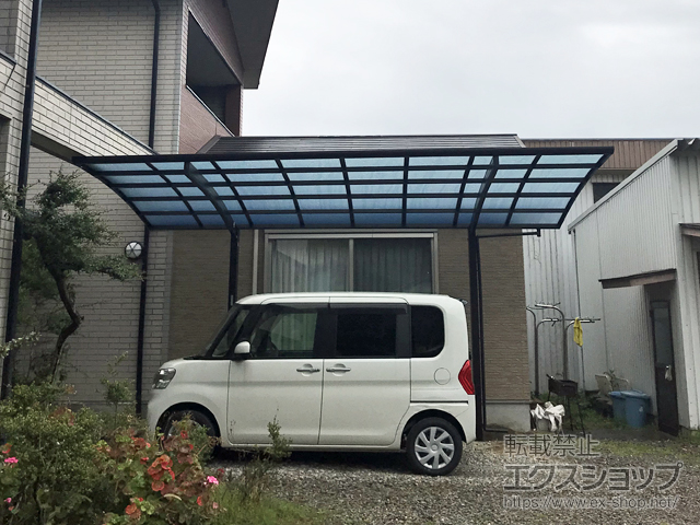 和歌山県日高郡みなべ町ののカーポート レイナポートグラン　積雪〜20cm対応 施工例