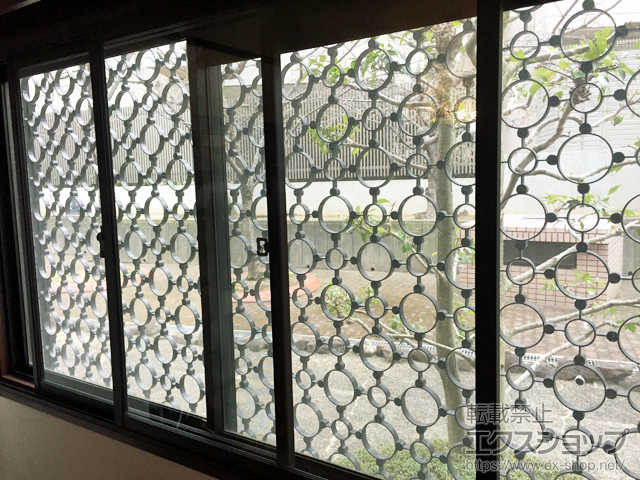 兵庫県神戸市のの二重窓（内窓） インプラス ダストバリア仕様 引違い窓 2枚建 施工例