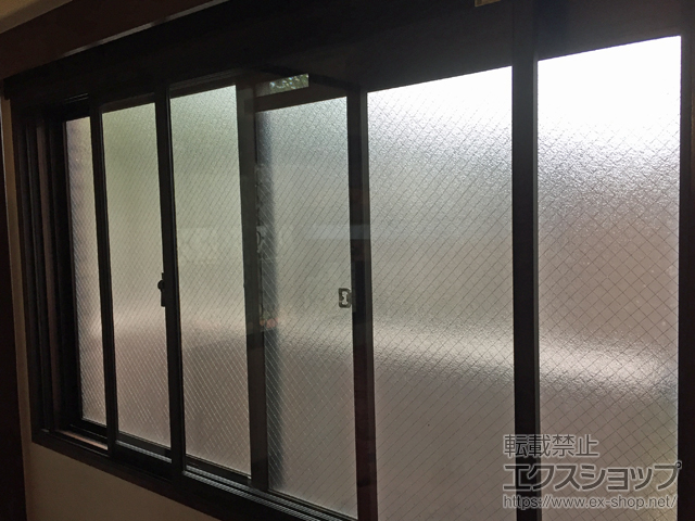 兵庫県神戸市のの二重窓（内窓） インプラス ダストバリア仕様 引違い窓 2枚建 施工例