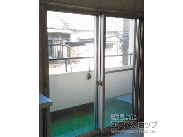 兵庫県明石市のの二重窓（内窓） インプラス ダストバリア仕様 引違い窓 変則2枚建 施工例