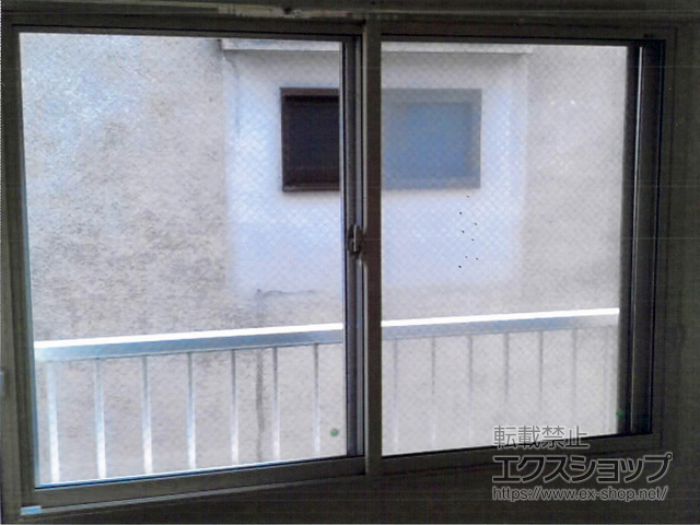 兵庫県明石市のの二重窓（内窓） インプラス ダストバリア仕様 引違い窓 変則2枚建 施工例