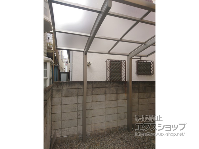 東京都大田区ののサイクルポート・駐輪場 レイナポートグランミニ 積雪〜20cm対応 施工例