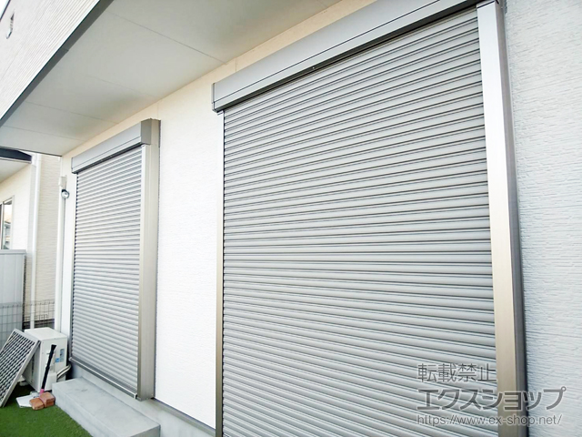 宮城県仙台市のLIXIL リクシル（トステム）の窓シャッター 【特注】リフォームシャッター イタリヤ 手動式 施工例