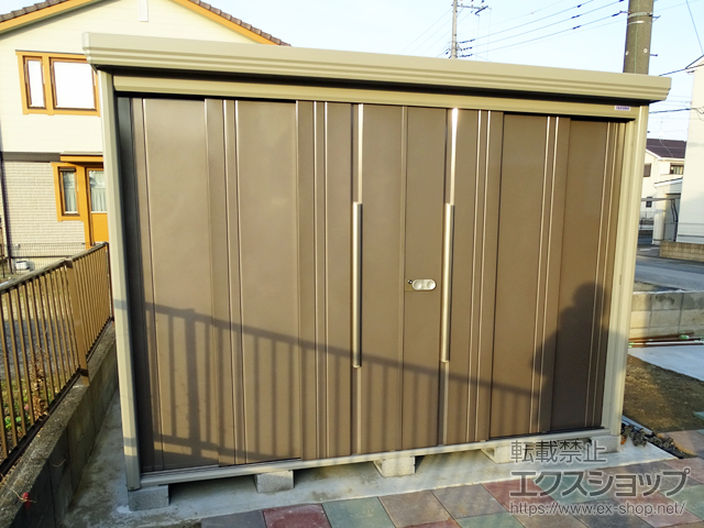 千葉県市原市のの物置・屋外倉庫 Mr.ストックマンダンディ 一般型 2900×2622×2110（ND-2926-Y） ND-2926-Y-B 施工例