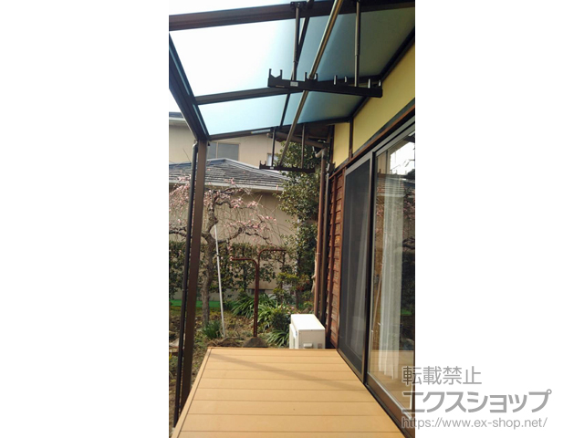 熊本県熊本市ののウッドデッキ リウッドデッキ 200 施工例