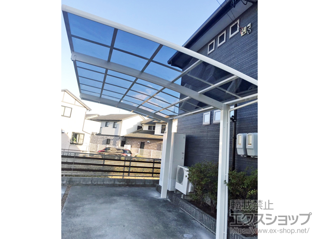 岐阜県羽島市ののカーポート レイナポートグラン　積雪〜20cm対応 施工例