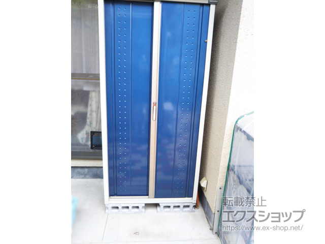 広島県広島市のの物置・屋外倉庫 グランプレステージジャンプ 920×530×1900（GP-95A-F） GP-95A-F-DB 施工例