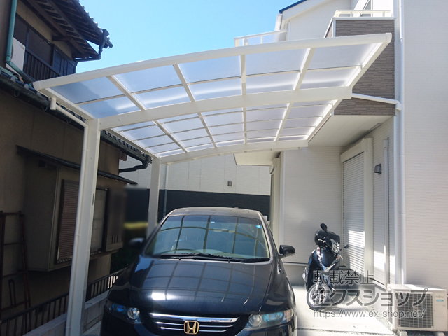 兵庫県明石市ののカーポート レイナポートグラン　積雪〜20cm対応 施工例