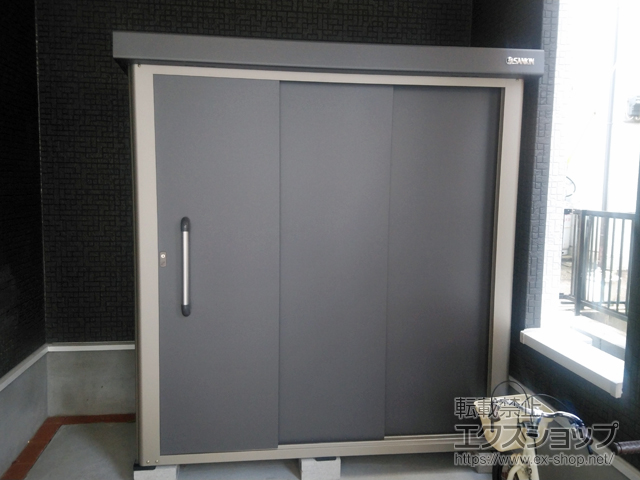 千葉県浦安市のの物置・屋外倉庫 エスケーエイト SK8-50 一般型 1800×800×1940 SK8-50-GK 施工例