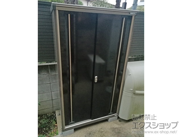 東京都日野市のの物置・屋外倉庫 ナイソーシスター　1100×580×1903（KMW-116E-P） KMW-116E-P 施工例