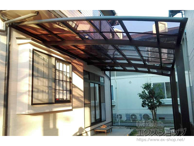 広島県呉市ののカーポート レイナベーカポートグラン 延長　積雪〜20cm対応 施工例