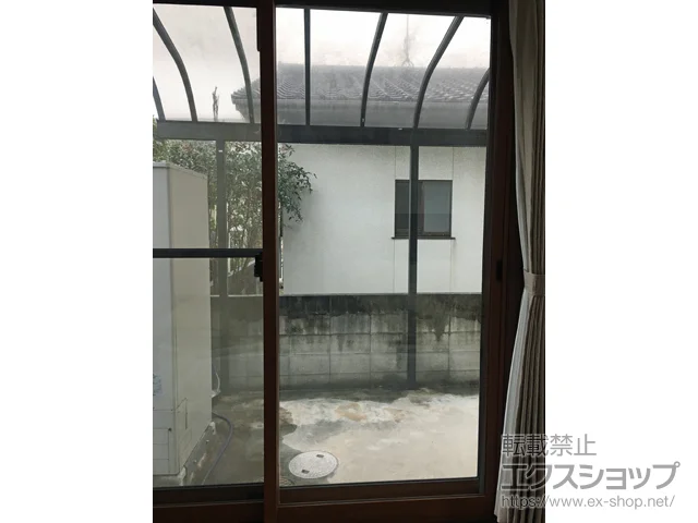 岡山県倉敷市のの内窓（二重窓・二重サッシ） インプラス ダストバリア仕様 引違い窓 2枚建 施工例
