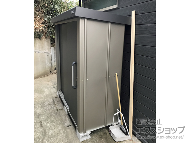 神奈川県横浜市のの物置・屋外倉庫 エスケーエイト SK8-50 一般型 1800×800×1940 SK8-50-GK 施工例