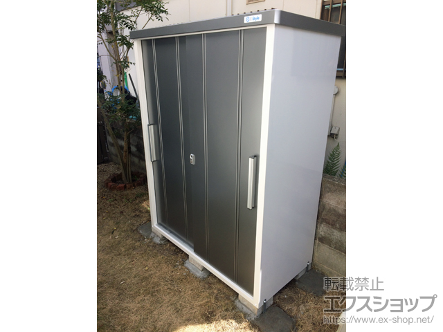 福岡県福岡市のの物置・屋外倉庫 クール COOL-1575 一般型 1500×750×1937 COOL-1575-GM 施工例