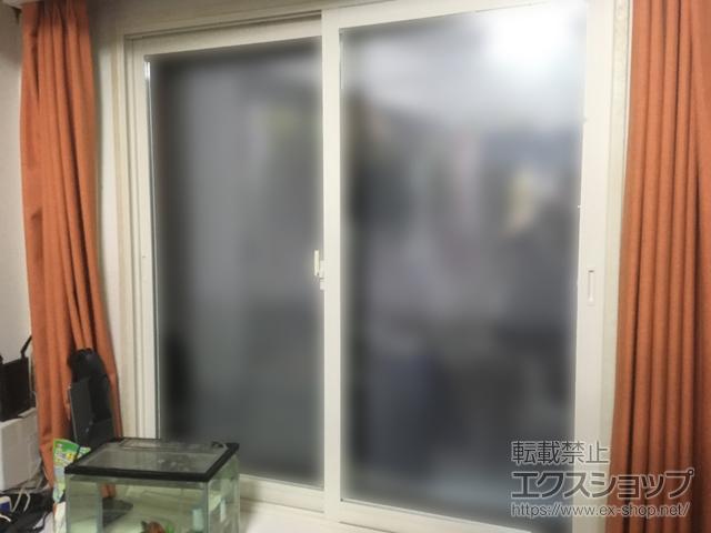 神奈川県横浜市のの二重窓（内窓） インプラス ダストバリア仕様 引違い窓 2枚建 施工例