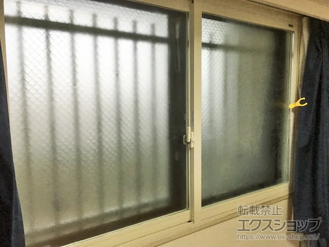 神奈川県横浜市のLIXIL リクシル（トステム）の内窓（二重窓・二重サッシ） インプラス ダストバリア仕様 引違い窓 2枚建 施工例