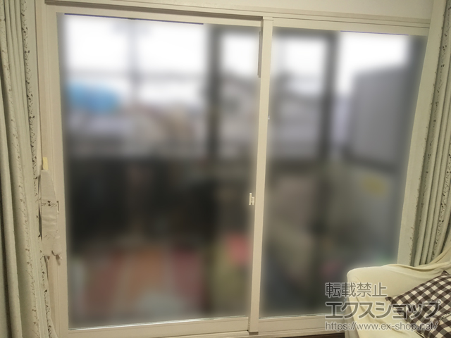 神奈川県横浜市のの二重窓（内窓） インプラス ダストバリア仕様 引違い窓 2枚建 施工例