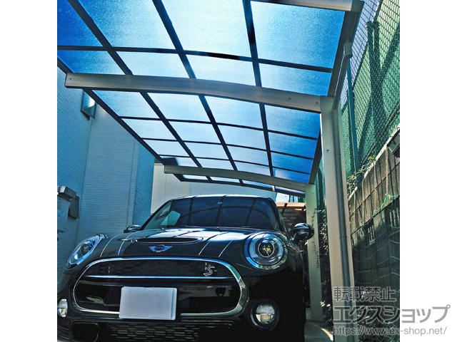 神奈川県茅ヶ崎市ののカーポート プレシオスポート 積雪〜20cm対応 施工例