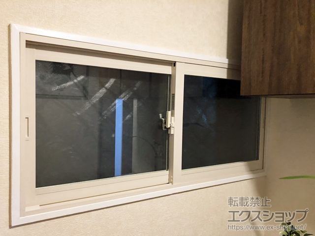 群馬県伊勢崎市のの二重窓（内窓） インプラス ダストバリア仕様 引違い窓 2枚建 施工例