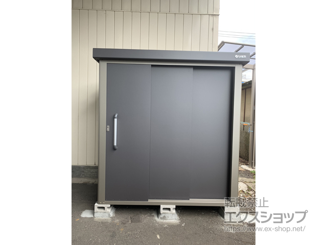 東京都調布市のの物置・屋外倉庫 エスケーエイト SK8-70 一般型 1800×1200×1940 SK8-70-□□ 施工例