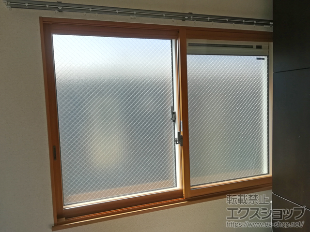 東京都福生市のの二重窓（内窓） インプラス ダストバリア仕様 引違い窓 2枚建 施工例