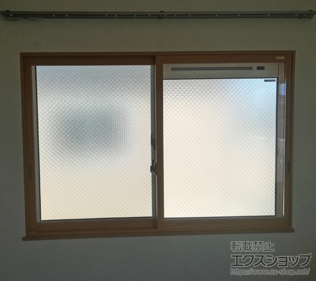 東京都福生市のの二重窓（内窓） インプラス ダストバリア仕様 引違い窓 2枚建 施工例