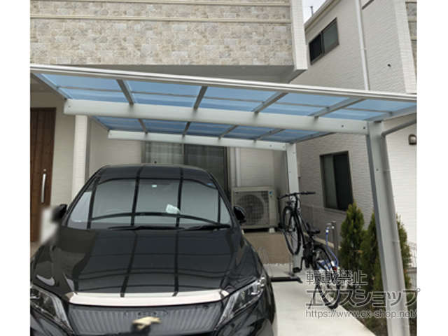 神奈川県横浜市ののカーポート エフルージュグラン　積雪〜20cm対応 施工例