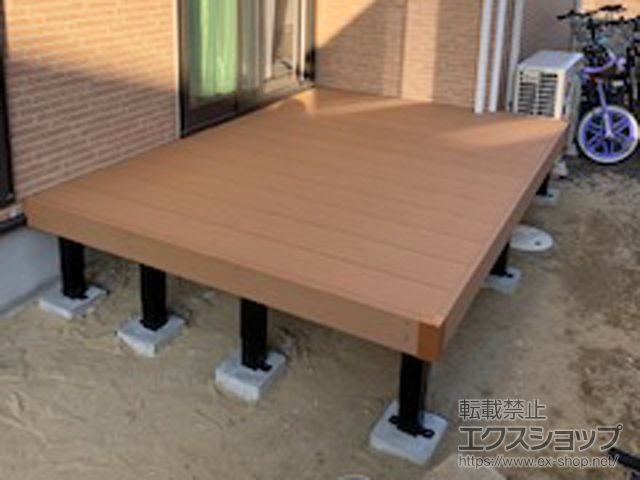 宮城県仙台市ののウッドデッキ リウッドデッキ 200 施工例