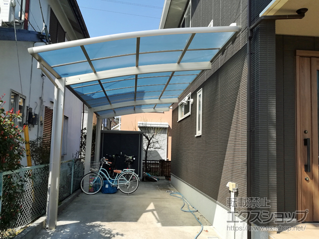 千葉県野田市ののカーポート レイナポートグラン 延長　積雪〜20cm対応 施工例