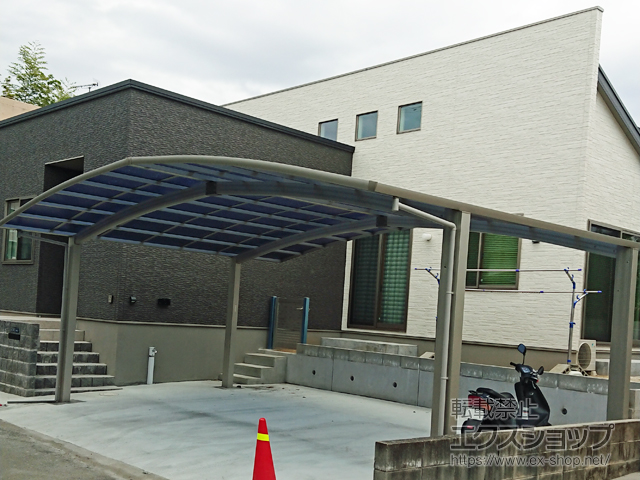 熊本県熊本市ののカーポート レイナトリプルポートグラン　積雪〜20cm対応 施工例